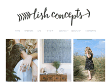 Tablet Screenshot of lishconcepts.com